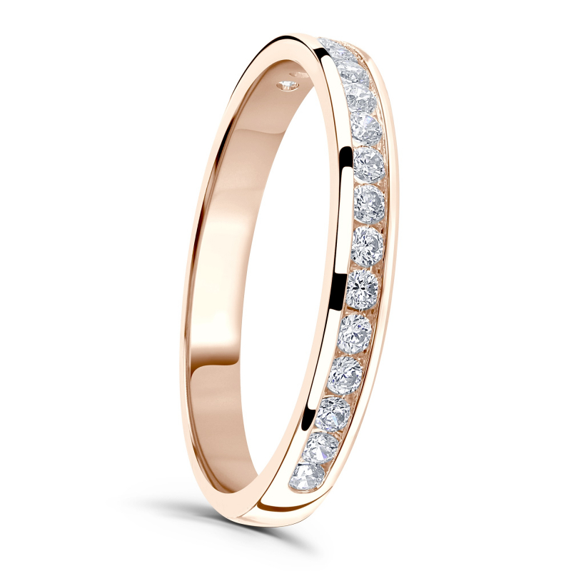 Diamond Brilliant Cut Wedding Ring Smooch