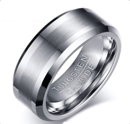 Tungsten Mens Wedding Ring