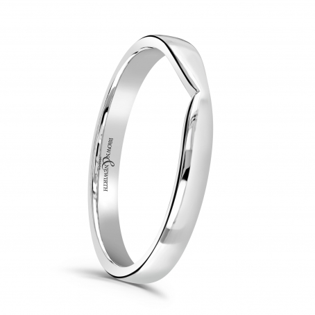 3mm V Cut Out to Fit Wedding Ring