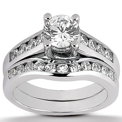 Palladium Wedding Ring Matching Set | Smooch