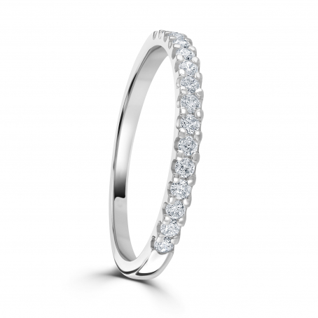 Diamond Claw Set Wedding Ring