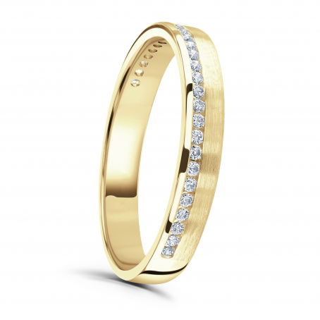 Diamond Set Ladies Wedding Ring