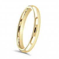 2.5mm Court Shape Wedding Ring