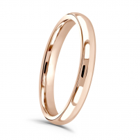2.5mm Court Shape Wedding Ring