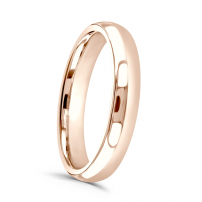 3.5mm Court Shape Wedding Ring