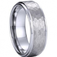 6mm wide Tungsten Mens Wedding Ring