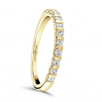 Diamond Bar Set Wedding Ring - Adoria