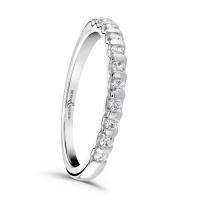 Diamond Bar Set Wedding Ring - Adoria