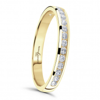 Diamond Brilliant Cut Wedding Ring