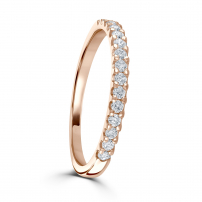 Diamond Claw Set Wedding Ring