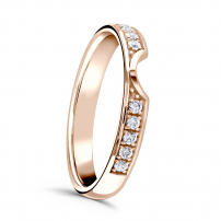 Diamond Cut to Fit Wedding Ring - Jericho