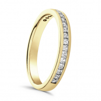 Ladies Devine Diamond Set Wedding Ring