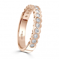Ladies Diamond Set Wedding Eternity Ring