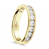 Rose Gold Diamond Set Wedding Ring