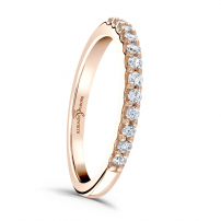 Shared Claw Diamond Wedding Eternity Ring - Harmony